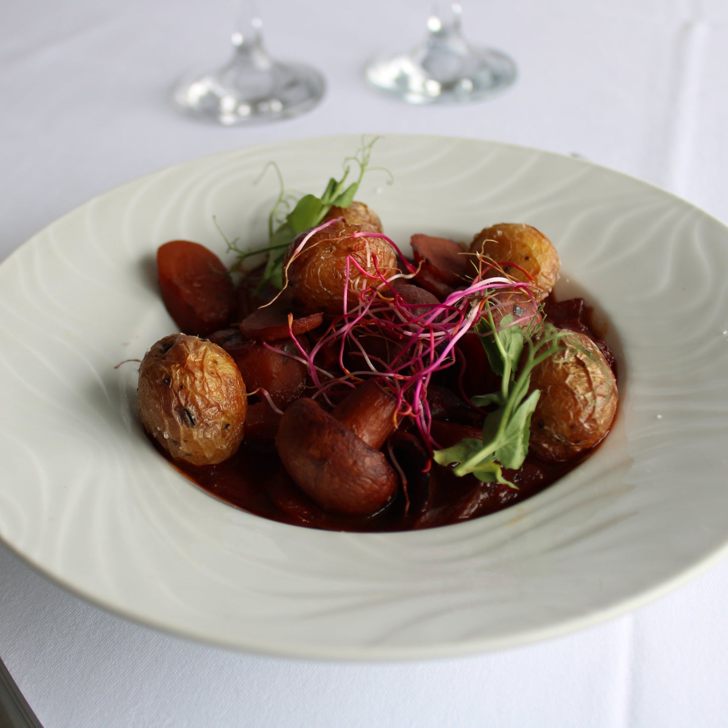 Bourguignon de champignon - Vegetarien